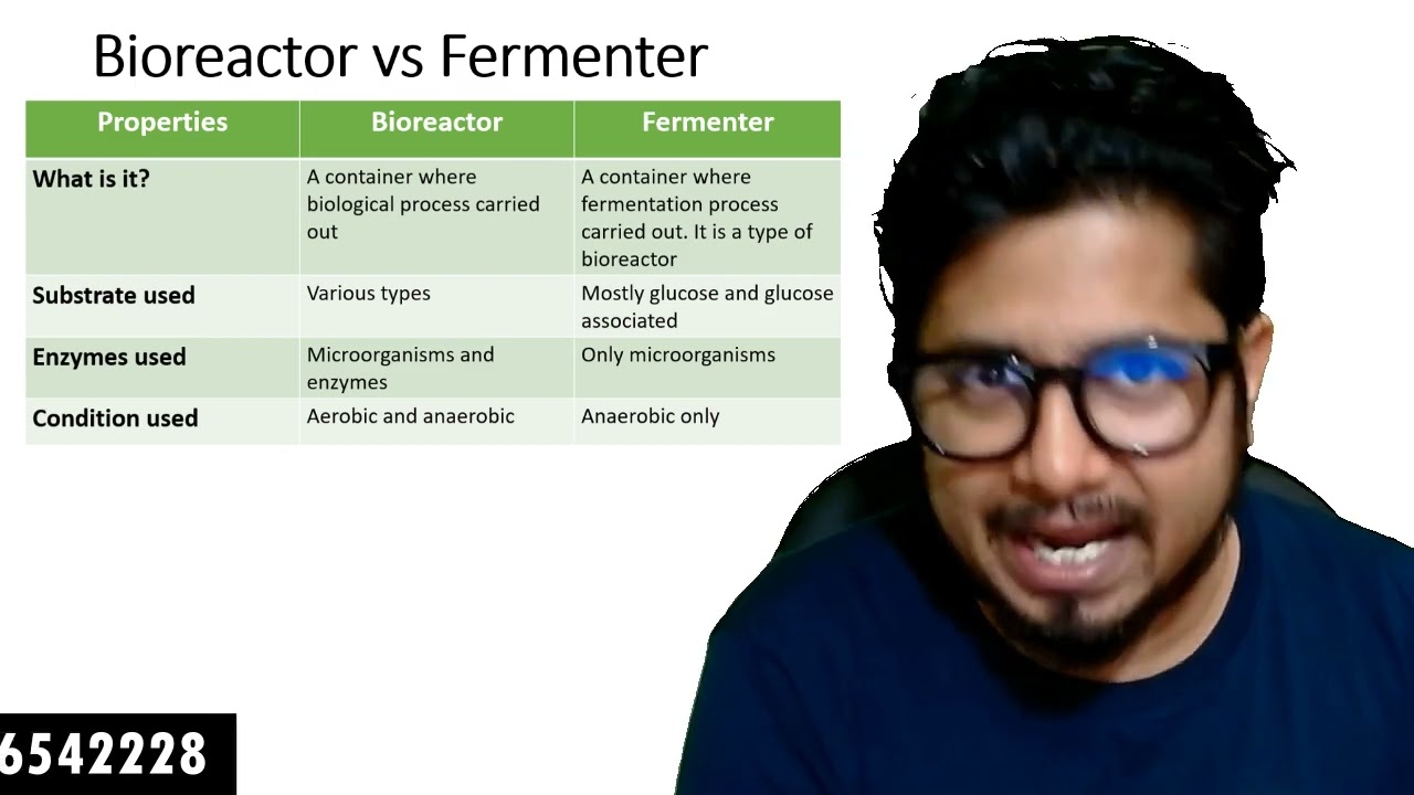 Bioreactor vs Fermenter — Shomu’s Biology