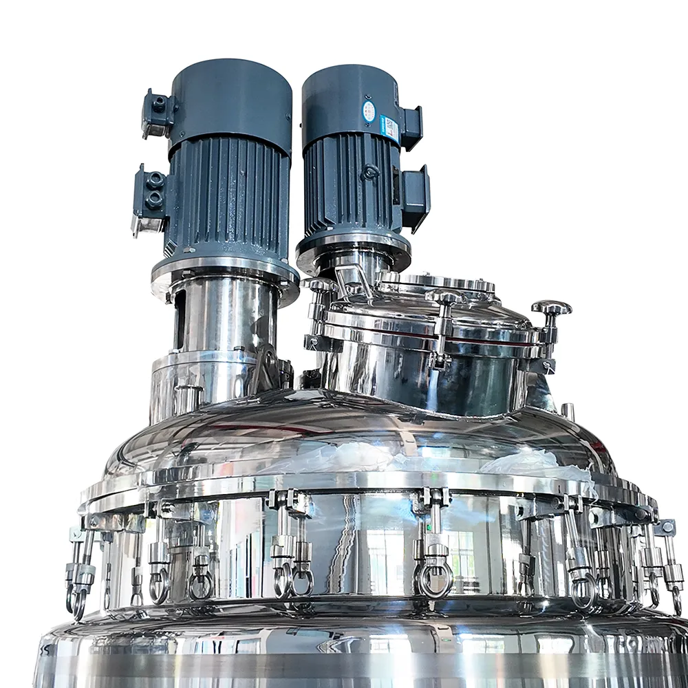Electric heating reactor elements and jacket arrangement for batch heat-up