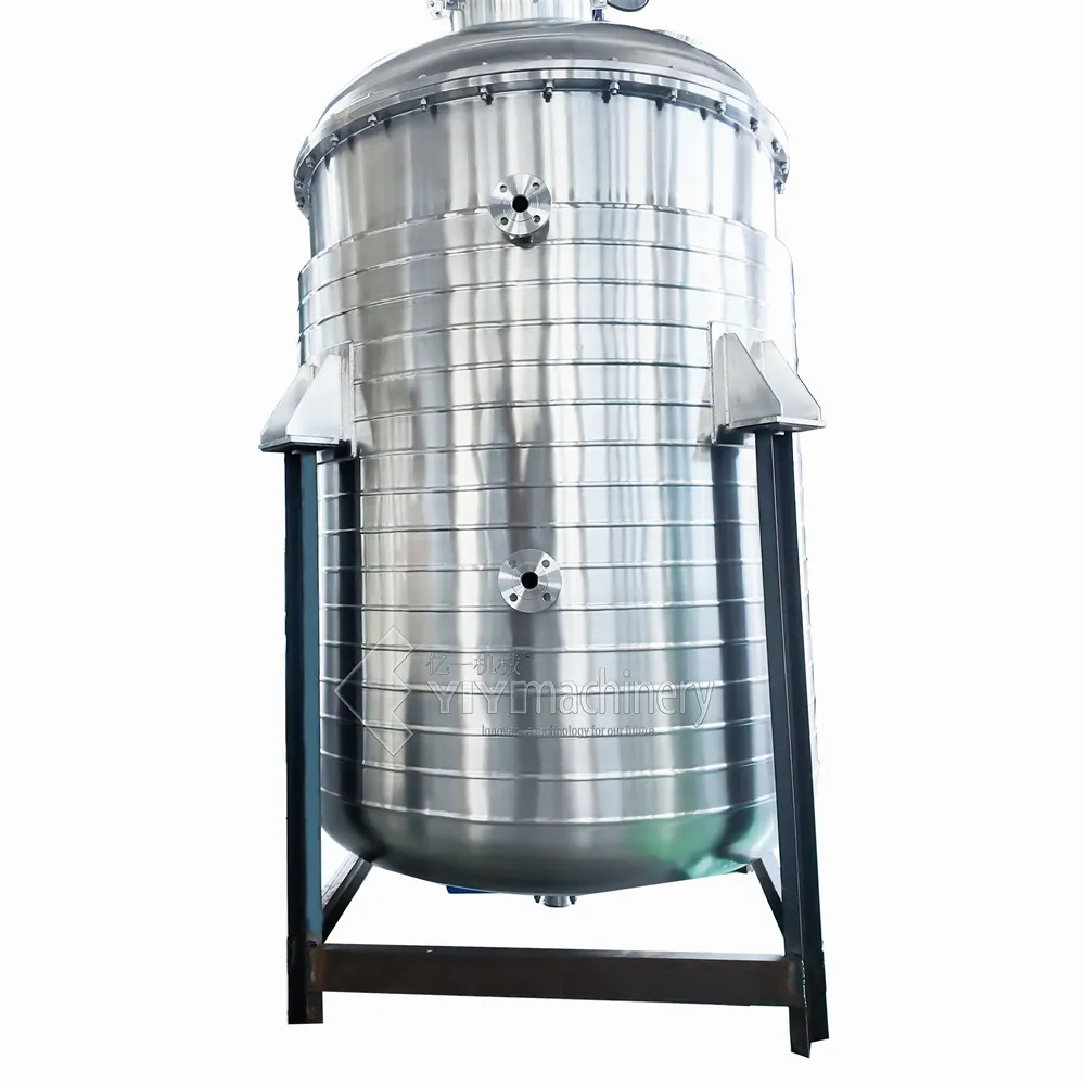 Stainless steel pressure-rated reactor illustrating material review