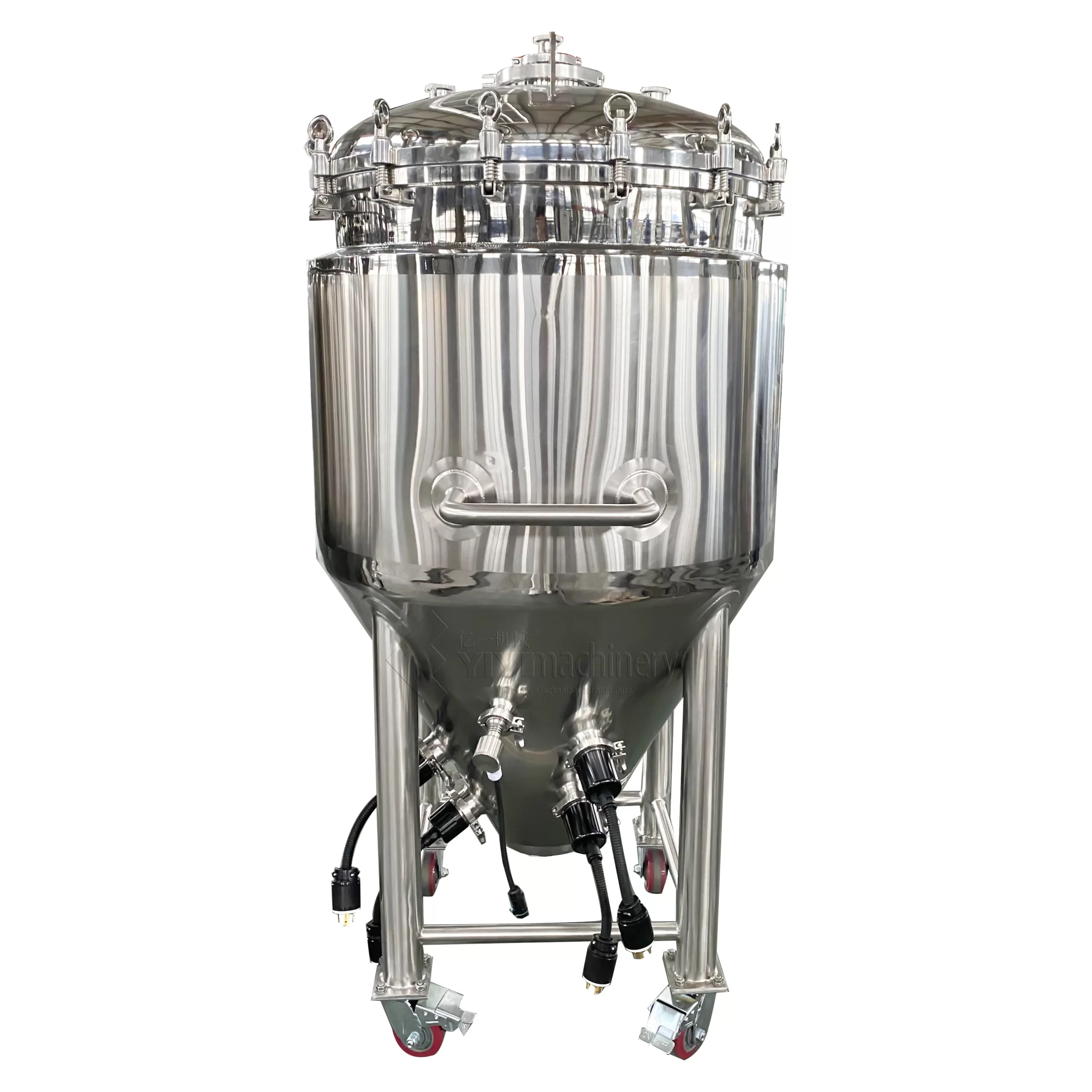 Configurable brewery fermenter for craft and industrial RFQ planning