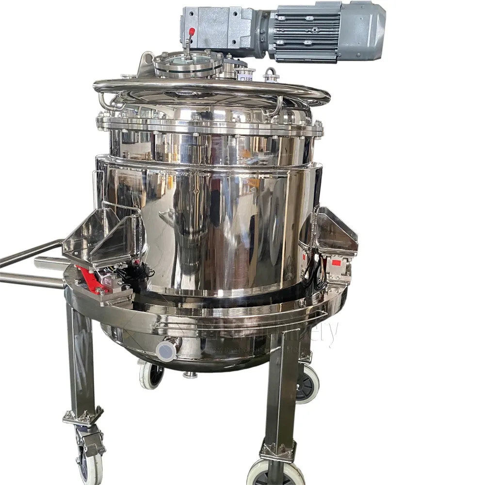 Agitated vessel illustrating shear and circulation planning for emulsions