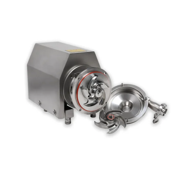 Food Grade Negative Suction Pump for Dairy Beverage CIP System
