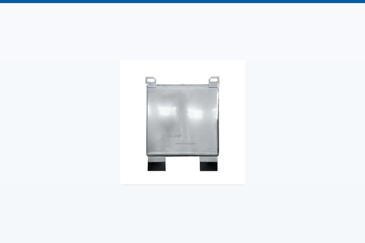 Process buffer tank with controlled usable level range