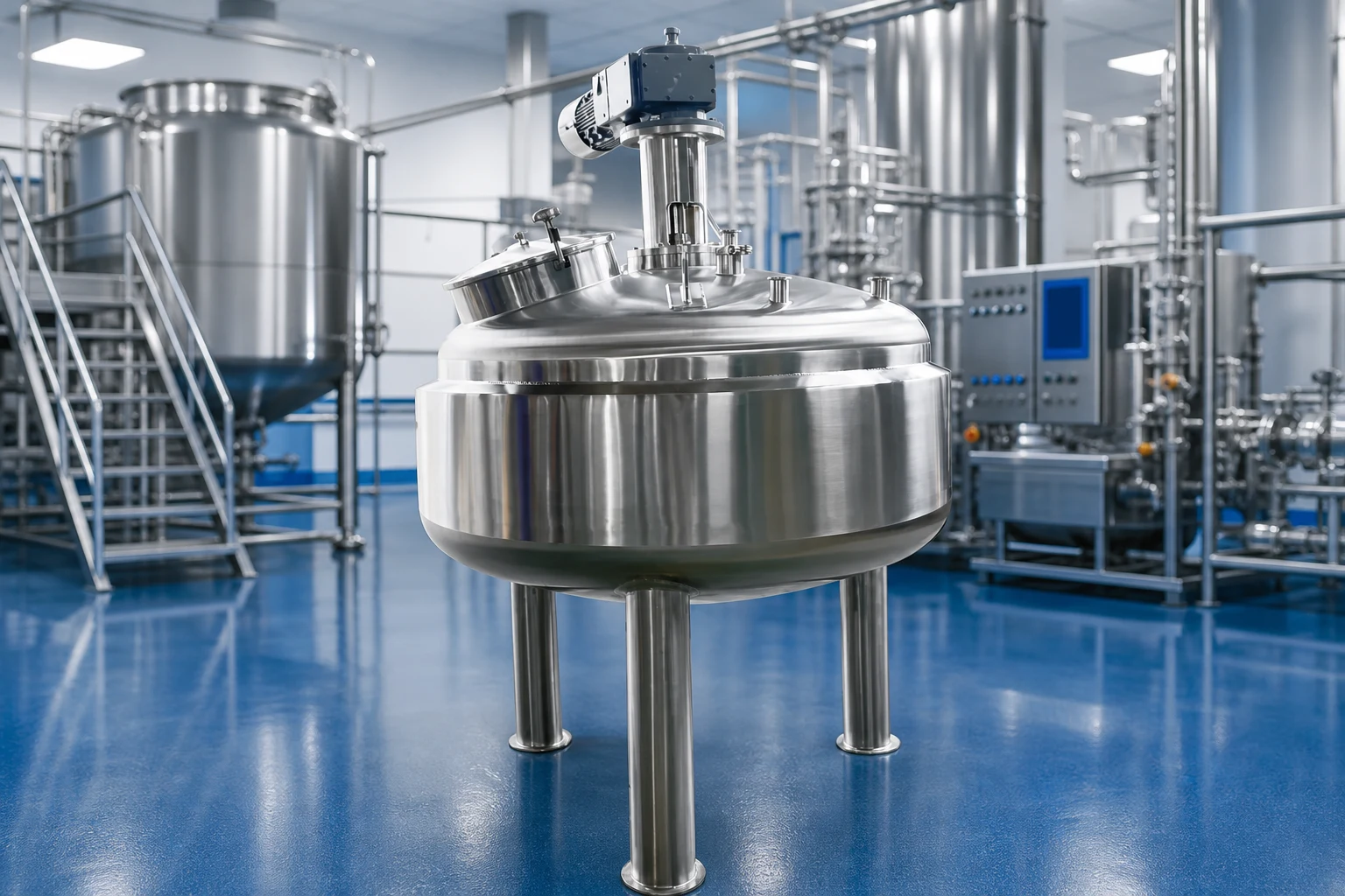 Reactor configuration discussion for a multi-product chemical plant