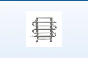 tubular heat exchanger concept illustration (not a product photo)