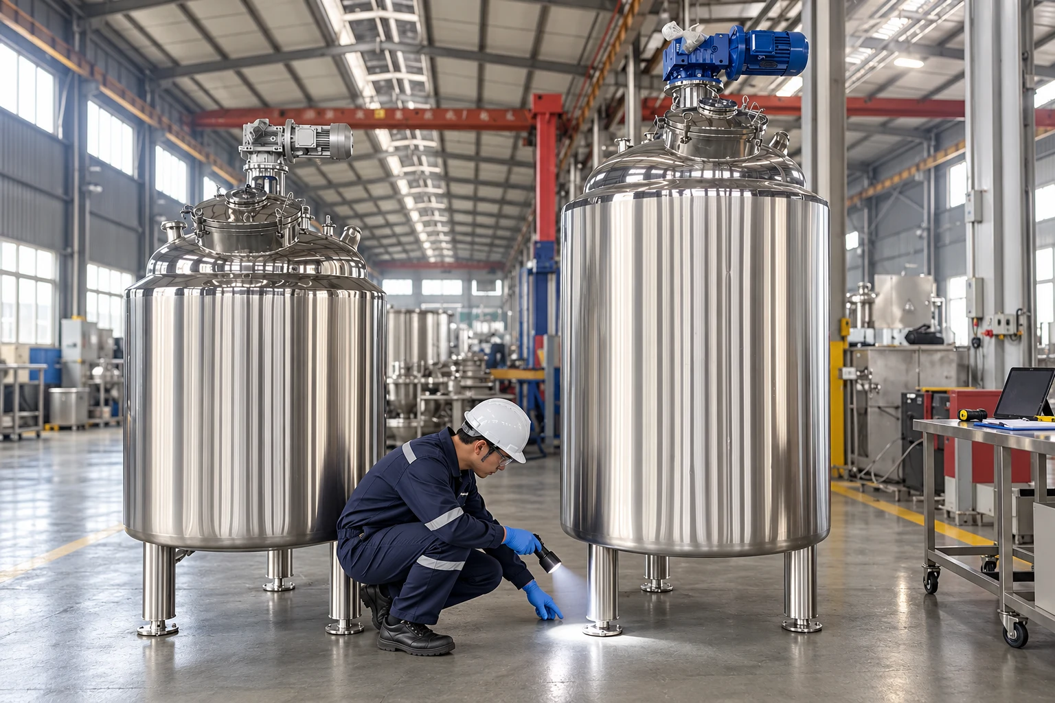 External support inspection before installation