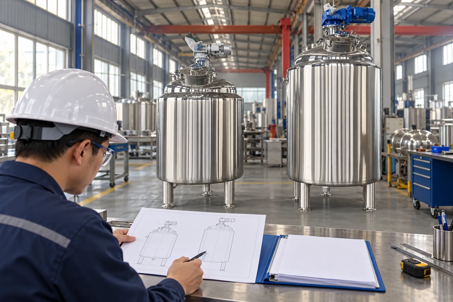Reconciling delivery drawings with the reference vessels