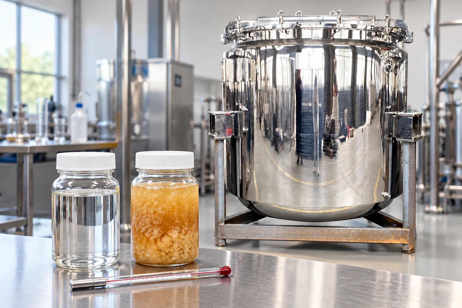 Comparing retained sugar-syrup demonstration samples