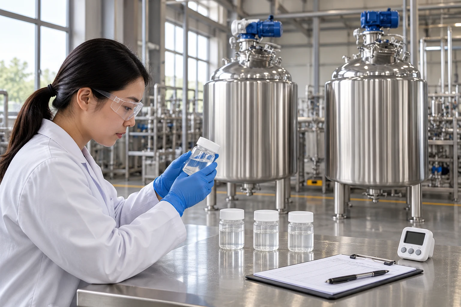 Checking sample identities before a viscosity measurement