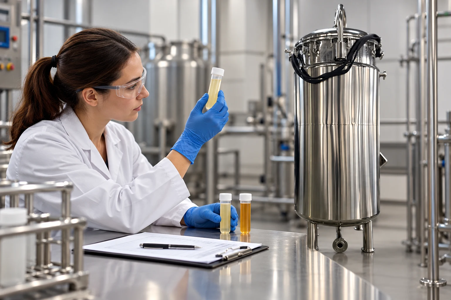 Comparing capped samples for a harvest-decision review