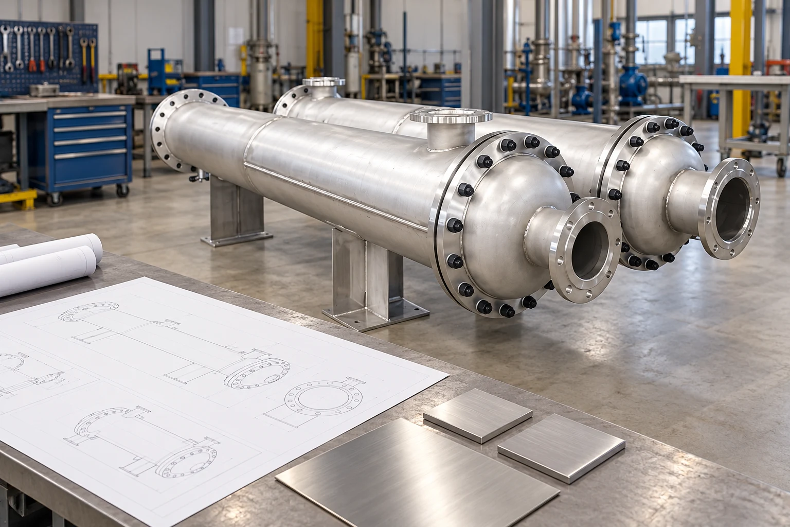 Exchanger documentation and detached material coupons
