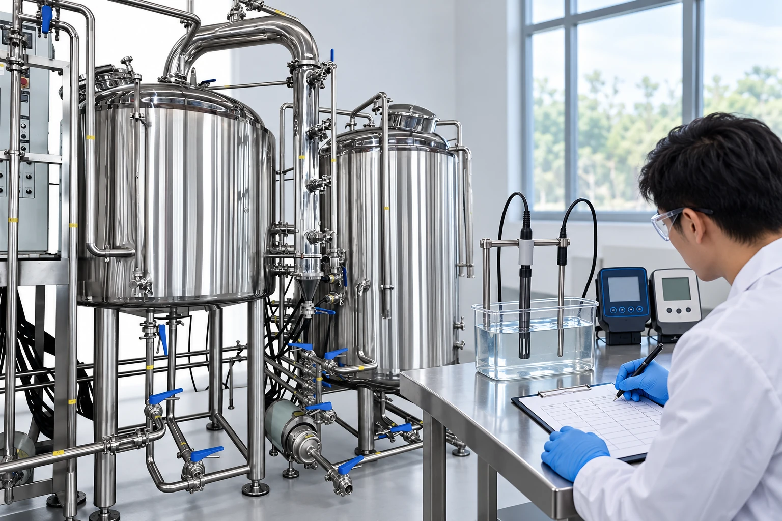 Checking thermal equilibration before a dissolved-oxygen span adjustment Checking thermal equilibration before a dissolved-oxygen span adjustment