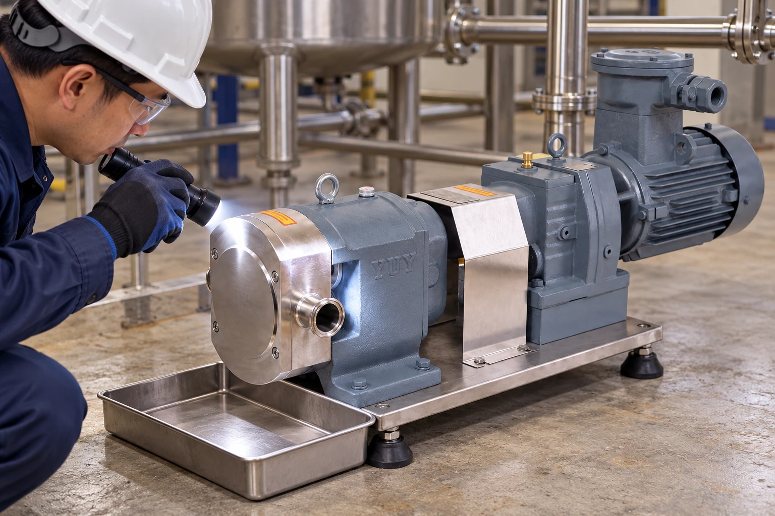 External housing and leakage inspection after a suspected loss-of-liquid event External housing and leakage inspection after a suspected loss-of-liquid event