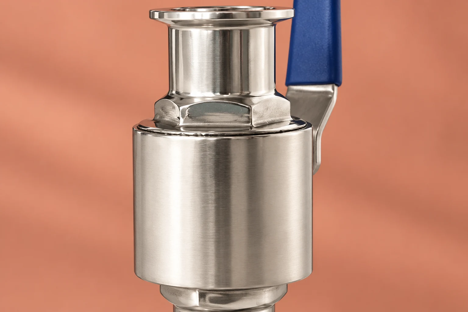 Ball valve exterior body seam and upper connection